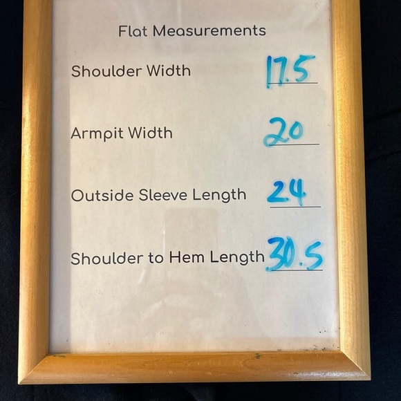 Vintage Black Votre Nom by Razz Black Oversize Wool Blazer Size 11 - Picture 4 of 4